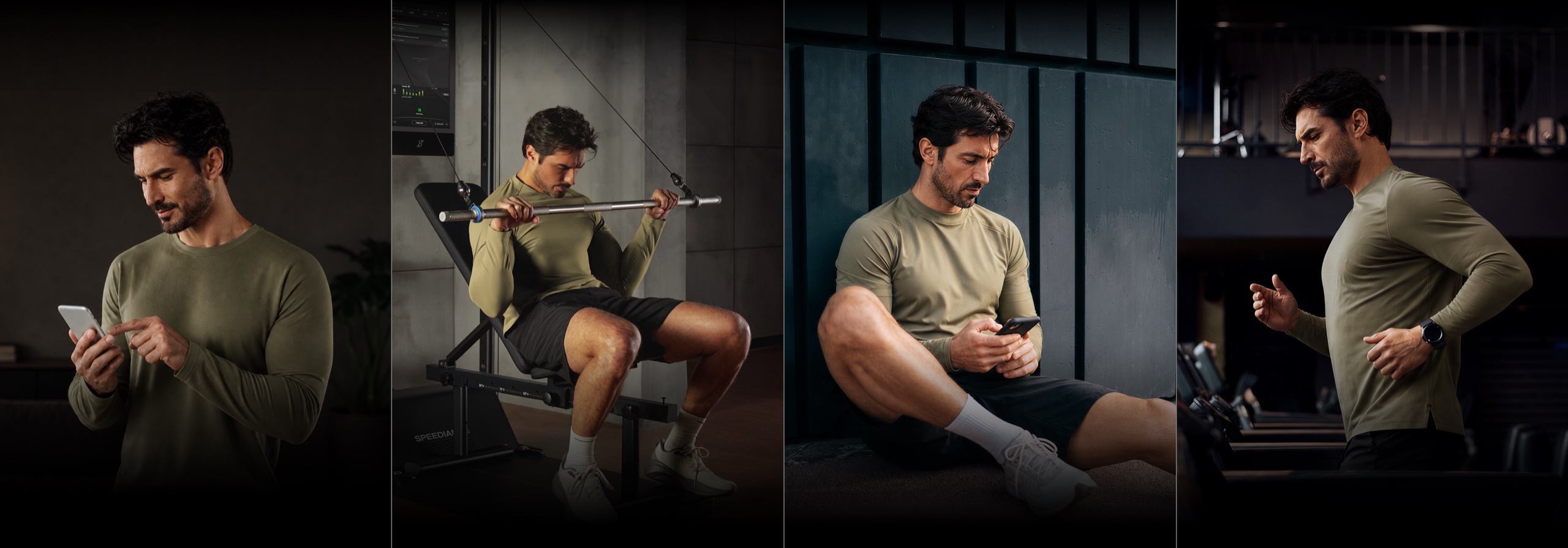 One athlete moving from planning to training, recovery and continued progress